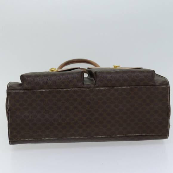 CELINE Macadam Canvas Tote Bag Pvc Brown - Picture 5 of 16